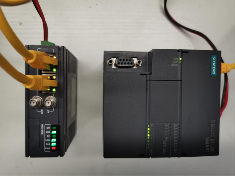 J9国际站 J9智通网关连接plc示意图